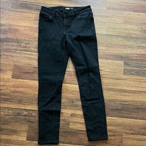 Old Navy Women's Black Skinny Jeans